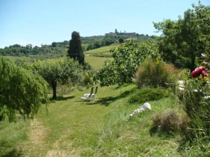 Villa with private swimming pool and garden in quiet area, panoramic views
