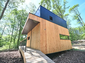 Lodge in Oignies Forest With Eco Design