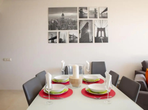 2237-Modern apt with private beach