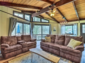 Charming Home W/ Wraparound Deck & Fireplaces