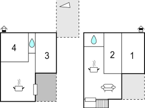 Amazing Home in Pupnat With 4 Bedrooms