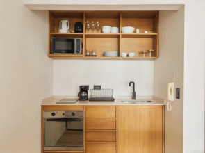 Spacious studio with balcony terrace I