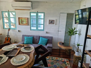 Hermosa Cabaña Caribeña en la Laguna de Bacalar
