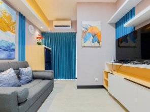 Scenic And Comfortable 2Br Apartment M-Town Residence