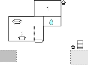 Beautiful Home in Kastav With Wifi and 1 Bedrooms