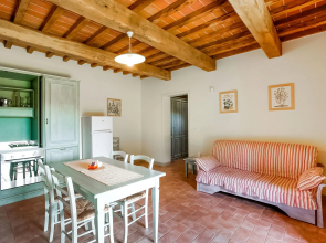 Beautiful accommodation in elegant farmhouse with pool and breathtaking views