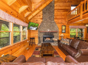 Pigeon Forge Cabin Game Room Dog Friendly Hot Tub