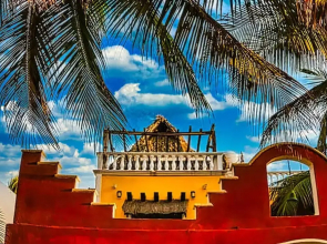 Beachfront Palapa In El Cuyo, Best Views