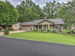 Waterfront Retreat w/ Boat Dock in Hot Springs!