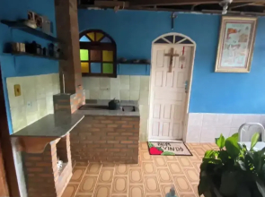 Aconchego azul casa