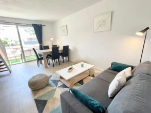 T3 Duplex Top Cosy Balcon 300m des plages