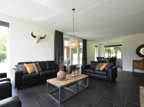 Beautiful holiday home with attractive interior and large sunny garden.