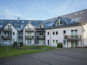 Modern apartment with balcony and a magnificent view over Winterberg