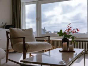 Charming art Deco Apartment With Harbor Views in Blankenberge