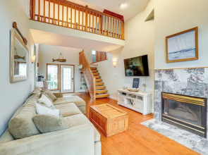 1 Block to Inlet Beach: Brigantine Family Home
