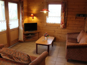 Finnish, Wooden Bungalow With Microwave, Near the Forest