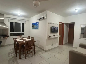 Jardim das Palmeiras II Home Resort JP2 Ubatuba - Apartamento com 2 Dorms, 1 Suíte, Churrasqueira Gourmet, Piscinas, Sauna e Salão de Jogos