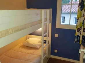 Maison de 3 chambres avec piscine partagee terrasse amenagee et wifi a Lacanau a 2 km de la plage