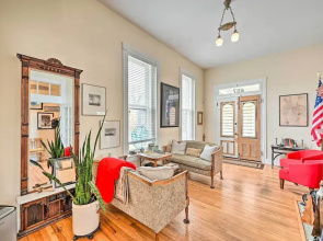 Historic 'watson' Brick House w/ Private Deck!