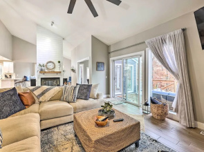 Lakefront Rogers Getaway w/ Hot Tub & Deck!