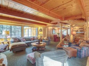 < 1 Mi to Lake Tahoe Beaches: Home w/ Fire Pit!