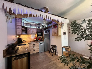 SUPERBE T2 classé 3 étoiles 45m2-WIFI gratuit-STYLE CHALET VUE PANO