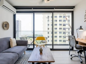 w Wonderful 1BR in San Francisco With Balcony