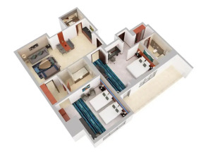 Flora Al Barsha Hotel at the Mall