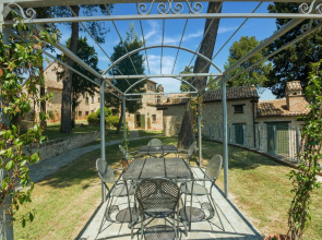 Scenic Apartment in Mombaroccio with Garden near City Center
