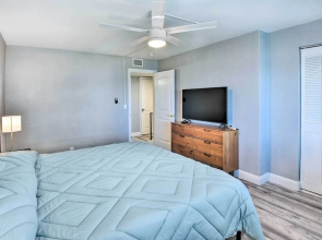Airy Oceanfront Condo: Steps to Daytona Beach