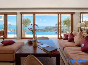 Hillside Baan Lealay 4 Bedrooms Bophut Hill Amazing Sea Views