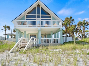Oceanfront Serenity Under the Sea Tiki Bar BBQ