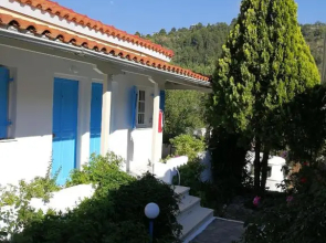 Blue White House
