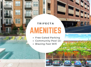 Hip & Vibrant 2 Bedroom Apartment with Parking & Wifi