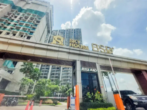 Good Designed And Restful Studio Sky House Bsd Apartment