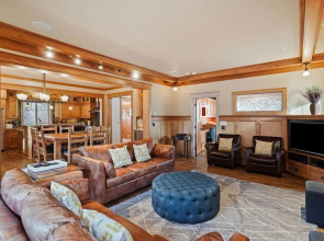 Craftsman-style Awbrey Home features Gas BBQ by RedAwning
