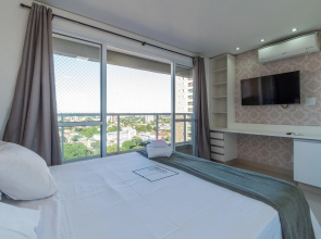 Flat aconchegante no Setor Bueno - TH1604