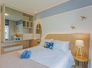 IT04 Apartamento Térreo 3/4, Beira Mar- Itacimirim