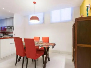 2 quartos com cozinha gourmet