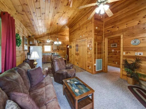 Tender Moments, 1 Bedroom, Sleeps 2, Private, Mountain View, Hot Tub