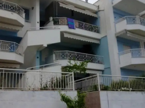 Apartment With 2 Bedrooms in Leptokarya, With Wonderful sea View, Encl