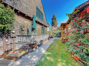 3BR Craftsman House w/ Patio, Workspace & WD