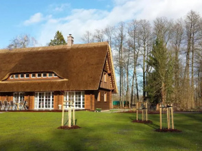Exklusives Holzhaus