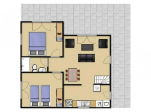 Garden House, up to 8px 1km from Fiskardo