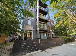 New Two Bed Condo by United Center With Balcony