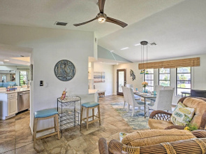 Canal Waterfront Home With Private Pool & Dock!
