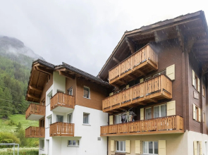 Welcoming Holiday Home in Saas Grund With Garden