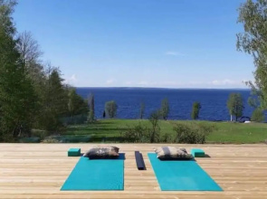 Stunning Sleeps 9 Lakeview Loghome, Spa & Yoga