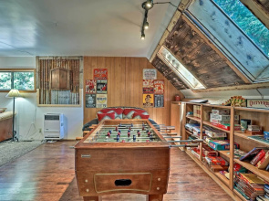 Expansive Retreat w/ Deck, Game Room & Lake Views!