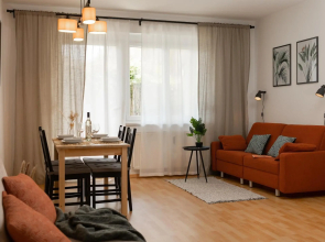 Fresh Apartment with Terrace + Free Parking